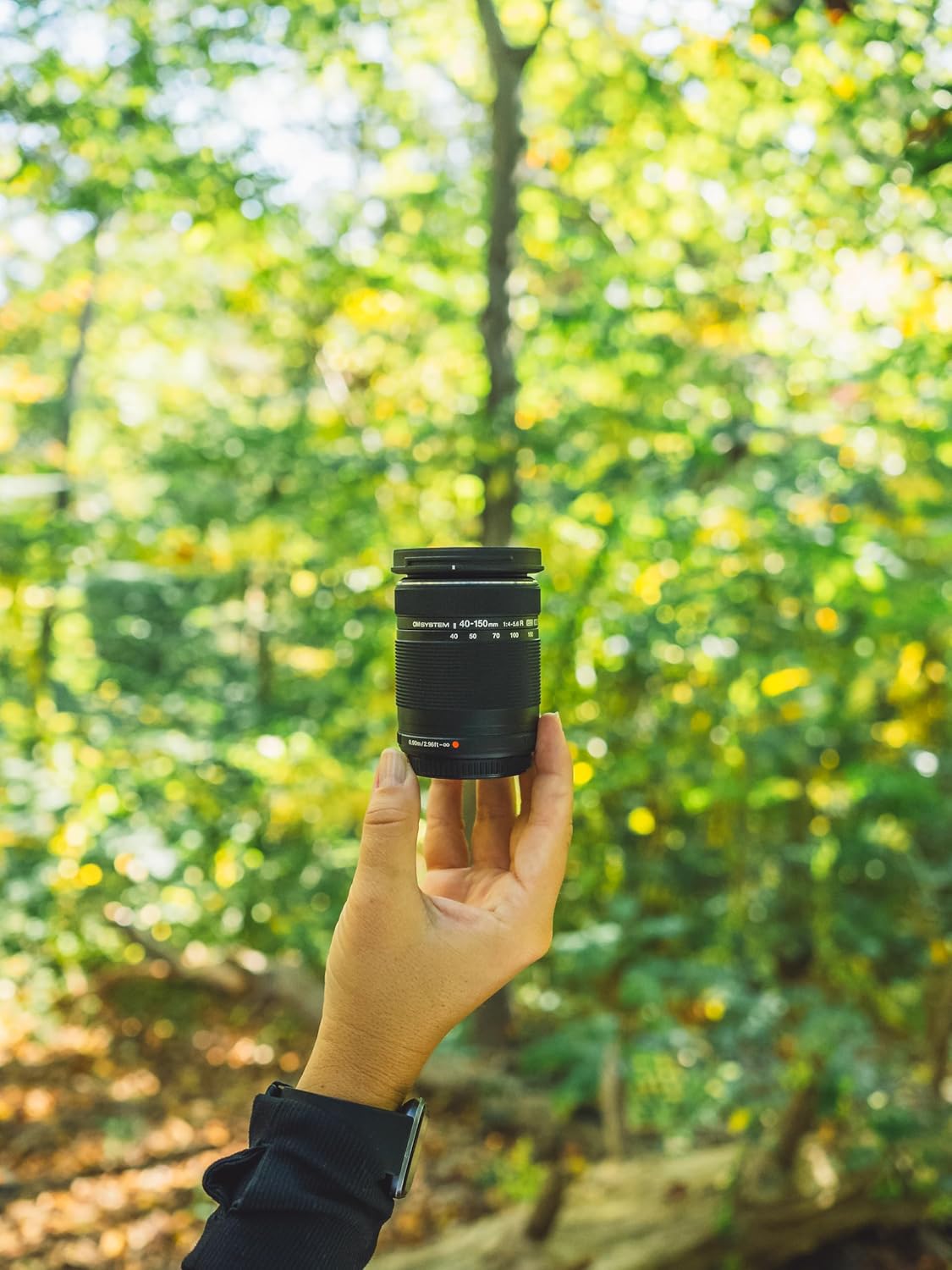 OM SYSTEM M.Zuiko Digital ED 40-150mm f/4-5.6 R Lens (Black) - Image 2